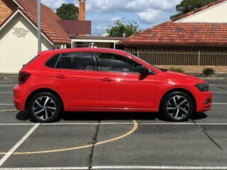 2018 Volkswagen Polo AW MY18 beats DSG Red 7 Speed Sports Automatic Dual Clutch Hatchback.