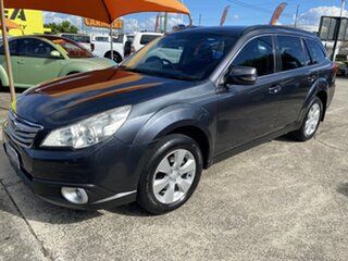 2010 Subaru Outback B5A MY11 2.5i Lineartronic AWD Black 6 Speed Constant Variable Wagon.