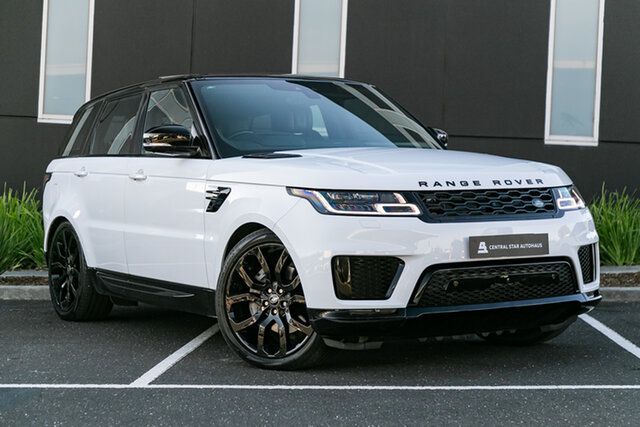 Used Land Rover Range Rover Sport L494 21.5MY DI6 221kW HSE Narre Warren, 2021 Land Rover Range Rover Sport L494 21.5MY DI6 221kW HSE Fuji White 8 Speed Sports Automatic