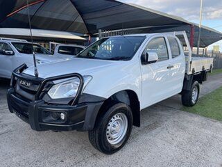 2018 Isuzu D-MAX TF MY18 SX (4x4) White 6 Speed Manual Space Cab Chassis.
