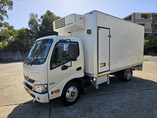 2018 Hino Dutro 3 Pallet Freezer White Refrigerated Truck 4.0l.
