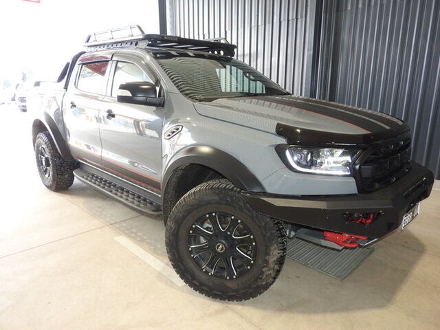Used Ford Ranger PX MkIII 2021.25MY Raptor Bendigo, 2021 Ford Ranger PX MkIII 2021.25MY Raptor Conquer Grey 10 Speed Sports Automatic Double Cab Pick Up