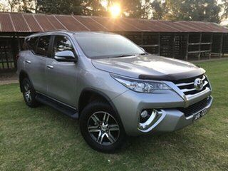 2016 Toyota Fortuner GUN156R GXL Silver Sky 6 Speed Automatic Wagon.