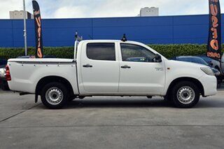 2011 Toyota Hilux GGN15R MY10 SR 4x2 White 5 Speed Automatic Utility.