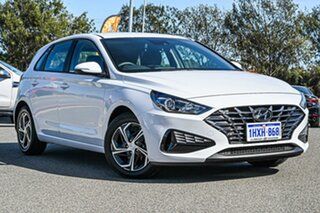 2023 Hyundai i30 PD.V4 MY23 White 6 Speed Sports Automatic Hatchback.