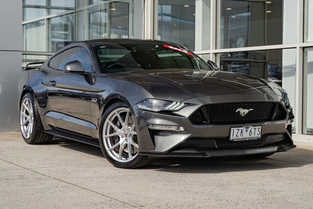 Used Ford Mustang FN 2018MY GT Fastback SelectShift Ferntree Gully, 2018 Ford Mustang FN 2018MY GT Fastback SelectShift Grey 10 Speed Sports Automatic FASTBACK - COUPE