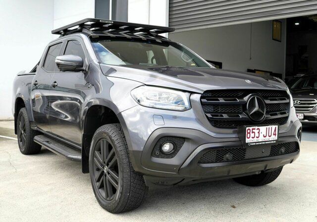 Used Mercedes-Benz X-Class 470 X350d 7G-Tronic + 4MATIC Edition 1 Capalaba, 2019 Mercedes-Benz X-Class 470 X350d 7G-Tronic + 4MATIC Edition 1 Grey 7 Speed Sports Automatic