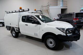 2017 Mazda BT-50 UR0YG1 XT Freestyle White 6 Speed Sports Automatic Cab Chassis