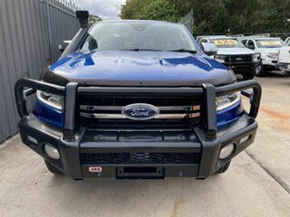 2019 Ford Ranger PX MkIII 2019.00MY XLT Blue 6 Speed Manual Double Cab Pick Up.