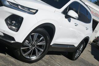 2018 Hyundai Santa Fe TM Elite CRDi Satin (AWD) White 8 Speed Automatic Wagon.