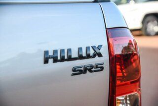 2019 Toyota Hilux GUN126R SR5 Double Cab Silver Sky 6 Speed Sports Automatic Utility