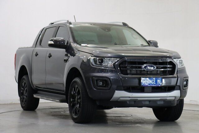 Used Ford Ranger PX MkIII 2021.25MY Wildtrak Victoria Park, 2021 Ford Ranger PX MkIII 2021.25MY Wildtrak Grey 10 Speed Sports Automatic Double Cab Pick Up