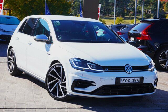 Used Volkswagen Golf 7.5 MY20 R DSG 4MOTION Phillip, 2020 Volkswagen Golf 7.5 MY20 R DSG 4MOTION White 7 Speed Sports Automatic Dual Clutch Hatchback