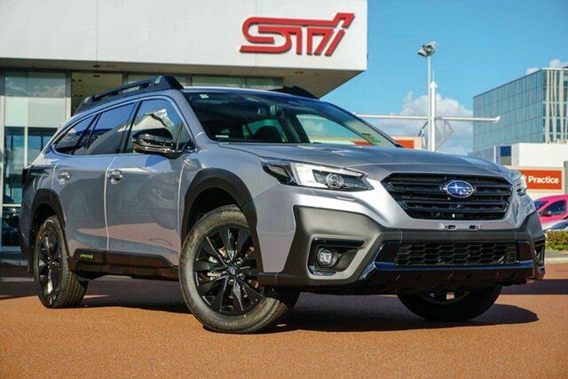 New Subaru Outback B7A MY24 AWD Sport CVT Osborne Park, 2024 Subaru Outback B7A MY24 AWD Sport CVT Ice Silver 8 Speed Constant Variable Wagon