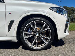 2018 BMW X5 G05 MY19 M50d (5 Seat) Mineral White 8 Speed Auto Dual Clutch Wagon.