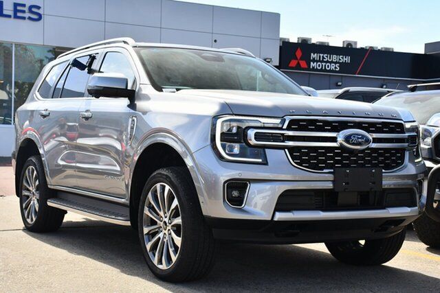 Used Ford Everest UB 2024.00MY Platinum 4WD Victoria Park, 2023 Ford Everest UB 2024.00MY Platinum 4WD Aluminium 10 Speed Sports Automatic SUV