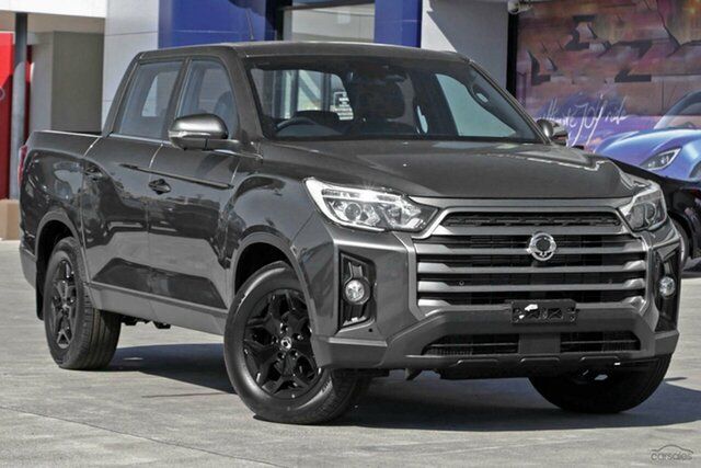 New Ssangyong Musso Q261 MY24 Ultimate Luxury Crew Cab XLV Christies Beach, 2024 Ssangyong Musso Q261 MY24 Ultimate Luxury Crew Cab XLV Grey 6 Speed Sports Automatic Utility