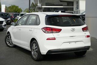 2018 Hyundai i30 PD2 MY19 Active D-CT White 7 Speed Sports Automatic Dual Clutch Hatchback.