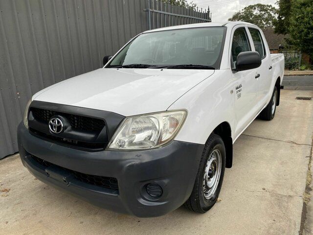 Used Toyota Hilux TGN16R MY09 Workmate 4x2 Blair Athol, 2009 Toyota Hilux TGN16R MY09 Workmate 4x2 White 4 Speed Automatic Utility