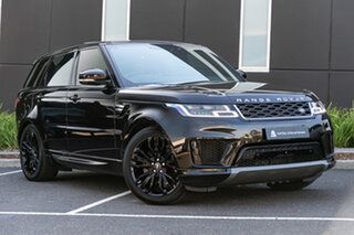 2018 Land Rover Range Rover Sport L494 18MY SE Ultimate Black 8 Speed Sports Automatic Wagon.