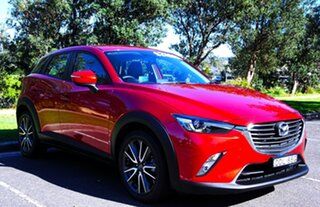 2016 Mazda CX-3 DK2W7A sTouring SKYACTIV-Drive Red 6 Speed Sports Automatic Wagon.