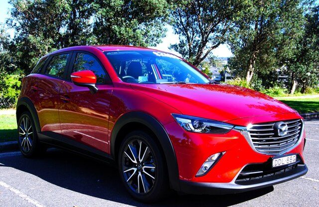 Used Mazda CX-3 DK2W7A sTouring SKYACTIV-Drive Brookvale, 2016 Mazda CX-3 DK2W7A sTouring SKYACTIV-Drive Red 6 Speed Sports Automatic Wagon