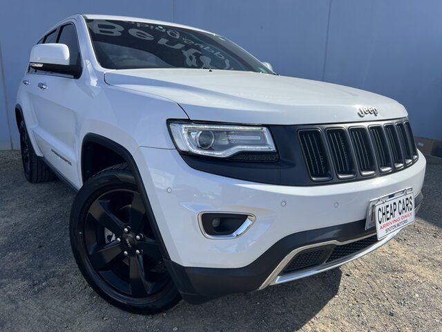 Used Jeep Grand Cherokee WK MY14 Limited (4x4) Hoppers Crossing, 2014 Jeep Grand Cherokee WK MY14 Limited (4x4) White 8 Speed Automatic Wagon