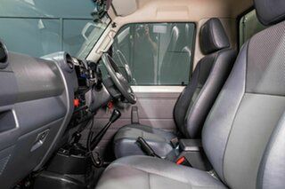 2018 Toyota Landcruiser VDJ79R GX (4x4) White 5 Speed Manual Cab Chassis