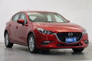 2017 Mazda 3 BN5478 Neo SKYACTIV-Drive Red 6 Speed Sports Automatic Hatchback.