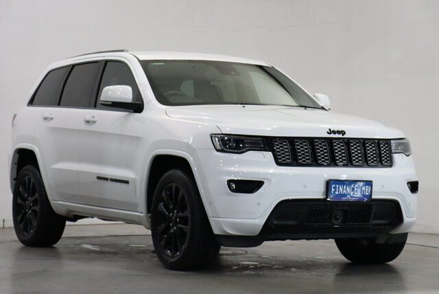 Used Jeep Grand Cherokee WK MY20 Night Eagle Victoria Park, 2020 Jeep Grand Cherokee WK MY20 Night Eagle Bright White 8 Speed Sports Automatic Wagon