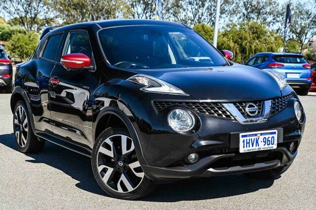 Used Nissan Juke F15 Series 2 Ti-S X-tronic AWD Clarkson, 2017 Nissan Juke F15 Series 2 Ti-S X-tronic AWD Black 1 Speed Constant Variable Hatchback