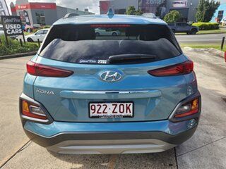 2020 Hyundai Kona OS.3 MY20 Elite 2WD Ceramic Blue 6 Speed Sports Automatic Wagon