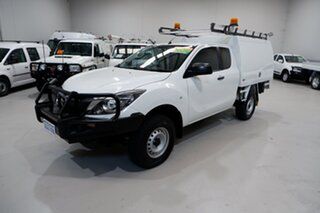 2017 Mazda BT-50 UR0YG1 XT Freestyle White 6 Speed Sports Automatic Cab Chassis.