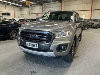 2019 Ford Ranger PX MkIII MY19 Wildtrak 3.2 (4x4) Silver 6 Speed Automatic Double Cab Pick Up.