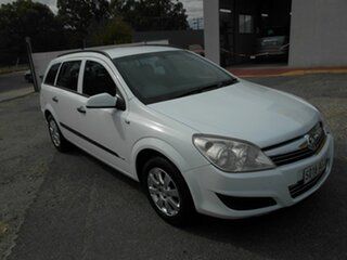 2008 Holden Astra AH MY08.5 60th Anniversary White 4 Speed Automatic Wagon.