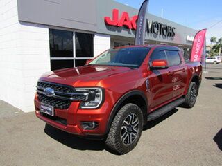 2022 Ford Ranger PY MY22 XLT 3.0 (4x4) Orange 10 Speed Automatic Double Cab Pick Up.