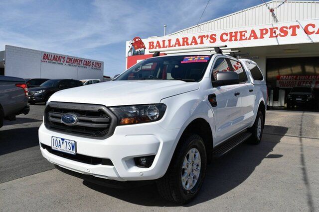 Used Ford Ranger PX MkII MY18 XLS 3.2 (4x4) Wendouree, 2018 Ford Ranger PX MkII MY18 XLS 3.2 (4x4) White 6 Speed Automatic Double Cab Pick Up