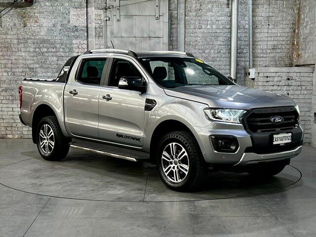 Used Ford Ranger PX MkIII 2021.25MY Wildtrak Mile End South, 2021 Ford Ranger PX MkIII 2021.25MY Wildtrak Silver 10 Speed Sports Automatic Double Cab Pick Up