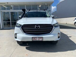 2023 Mazda BT-50 TFS40J XTR White 6 Speed Sports Automatic Cab Chassis.