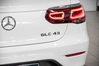 2021 Mercedes-Benz GLC-Class C253 801MY GLC43 AMG Coupe SPEEDSHIFT TCT 4MATIC Polar White 9 Speed