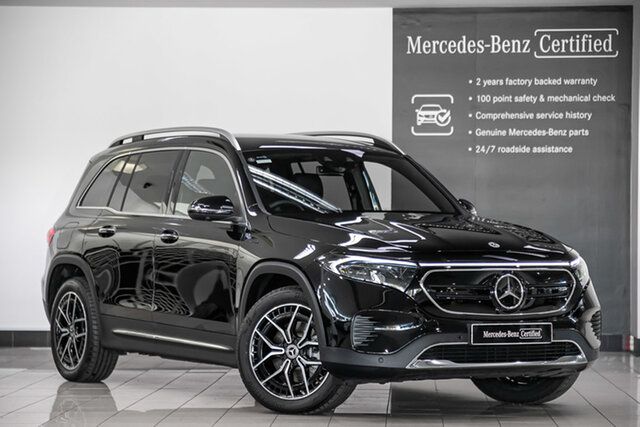 Certified Pre-Owned Mercedes-Benz EQB X243 803+053MY EQB250 Narre Warren, 2023 Mercedes-Benz EQB X243 803+053MY EQB250 Cosmos Black 1 Speed Reduction Gear Wagon
