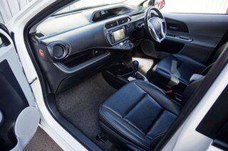 2013 Toyota Prius c NHP10R i-Tech E-CVT White Mist 1 Speed Constant Variable Hatchback Hybrid