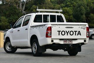 2011 Toyota Hilux GGN15R MY10 SR 4x2 White 5 Speed Automatic Utility.