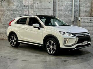 2018 Mitsubishi Eclipse Cross YA MY18 Exceed 2WD White 8 Speed Constant Variable Wagon.