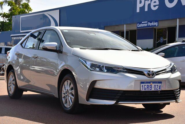 Used Toyota Corolla ZRE172R Ascent S-CVT Victoria Park, 2018 Toyota Corolla ZRE172R Ascent S-CVT Silver 7 Speed Constant Variable Sedan