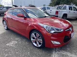 2014 Hyundai Veloster FS3 + Coupe D-CT Red 6 Speed Sports Automatic Dual Clutch Hatchback