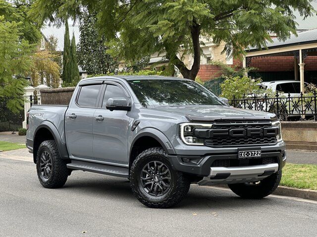 Used Ford Ranger PY 2022MY Raptor Hyde Park, 2023 Ford Ranger PY 2022MY Raptor Conquer Grey 10 Speed Sports Automatic Double Cab Pick Up