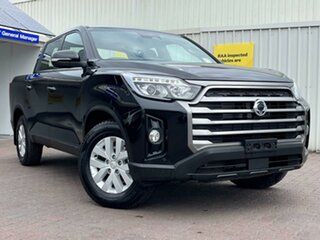 2024 Ssangyong Musso Q261 MY24 ELX Crew Cab Black 6 Speed Sports Automatic Utility.