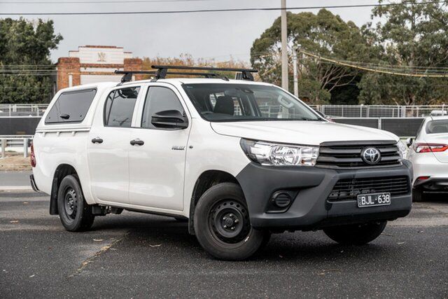 Pre-Owned Toyota Hilux Oakleigh, 2020 Toyota Hilux Glacier White Automatic Dual Cab