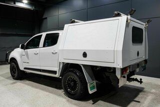 2015 Holden Colorado RG MY15 LS (4x4) White 6 Speed Manual Crew Cab Chassis.